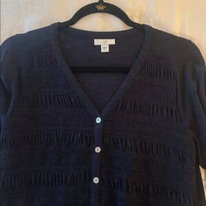 J. Jill Smocked-Bodice Tunic